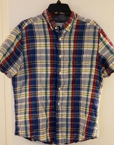 Nautica plaid button down